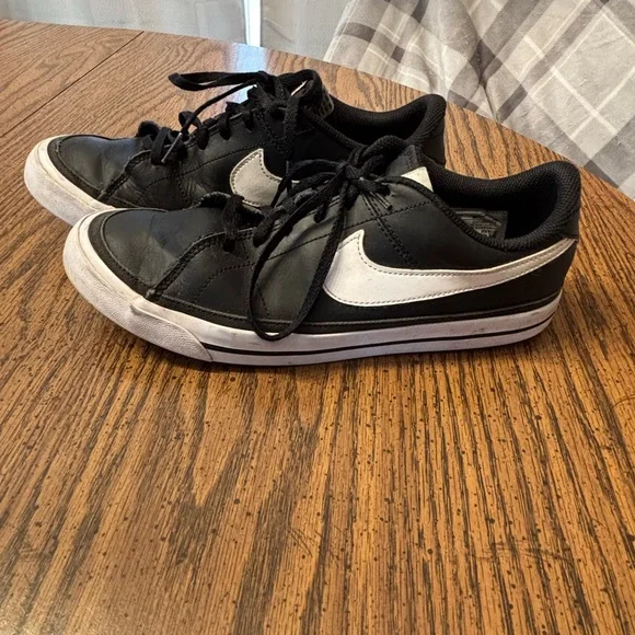 NIKE boys court legacy leather shoes 7Y - Picture 3 of 9